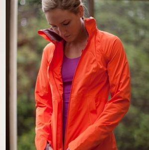 Rare Lululemon Run In Rain Jacket - size 2